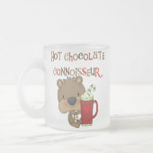 Tasse Givré Ours de garçon de connaisseur de chocolat chaud (Gauche)