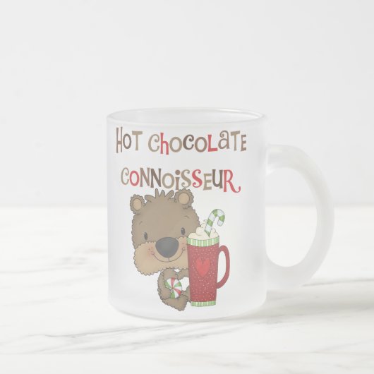 Tasse Givré Ours de garçon de connaisseur de chocolat chaud (Droit)