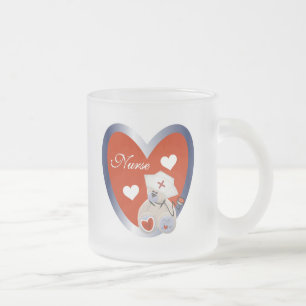 Tasse Givré Ours d'infirmière avec le T-shirts et les cadeaux