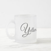 Tasse Givré Ours en verre givré (Gauche)