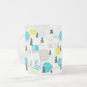 Tasse Givré Ours polaire (Devant gauche)