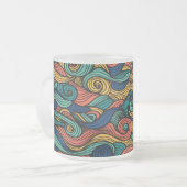 Tasse Givré Paisley haché (Devant gauche)