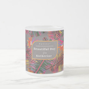 Tasse Givré Palm Paradise Grey