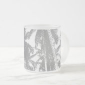 Tasse Givré Palmiers à la conception pointue (Devant droit)
