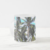 Tasse Givré Palmiers à la conception pointue (Devant gauche)