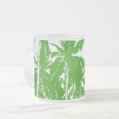 Tasse Givré Palmiers à la conception pointue (Devant gauche)