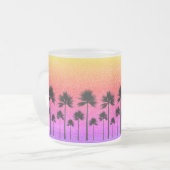 Tasse Givré Palmiers mousseux (Devant gauche)