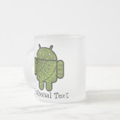 Tasse Givré Pancho Doodle Character pour robot Android™ (Devant gauche)