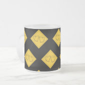 Tasse Givré Panneau pour les amateurs de bière (Devant gauche)