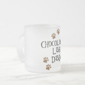 Tasse Givré Papa de laboratoire de chocolat (Devant gauche)