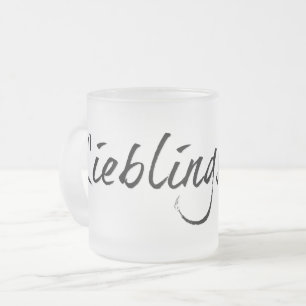 Tasse Givré Papa préféré - écriture noire 00001