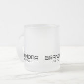 Tasse Givré Papi a fondé Nouveau Cadeau pour Papi (Devant gauche)