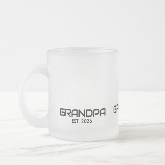 Tasse Givré Papi a fondé Nouveau Cadeau pour Papi (Gauche)