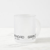 Tasse Givré Papi Est Créé Nouveau Cadeau De Papi (Devant droit)