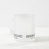 Tasse Givré Papi Est Créé Nouveau Cadeau De Papi (Devant gauche)