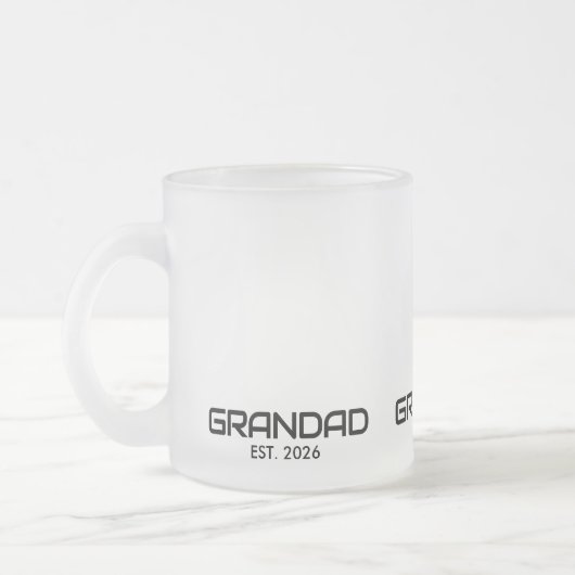Tasse Givré Papi Est Créé Nouveau Cadeau De Papi (Gauche)