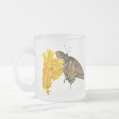 Tasse Givré Papillon à queue épaisse de tigre - Phase foncée (Gauche)