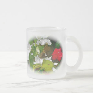 Tasse Givré Papillon à skipper tacheté en argent