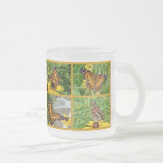 Tasse Givré Papillon-dame américain - Vanessa virginiensis
