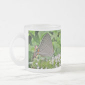 Tasse Givré Papillon gris Hairstreak (Gauche)