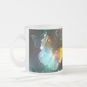 Tasse Givré Papillon lumineux et papillons de nuit