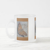 Tasse Givré Papillon Tawny Empereur (Gauche)