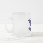 Tasse Givré Papillons colorés de papillon (Gauche)
