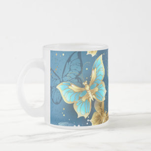 Tasse Givré Papillons dorés