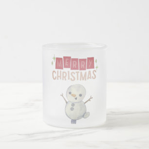 Tasse Givré Parer les salles : Joie de Noël"