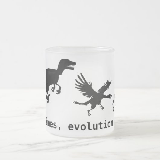 Tasse Givré Parfois, l'évolution suce (Centre)