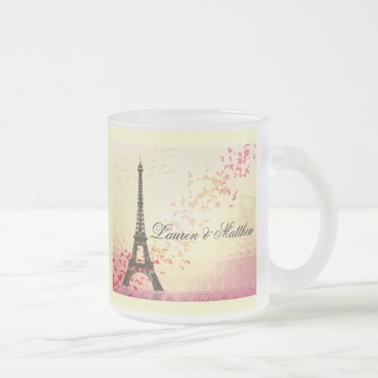 Tasse Givré Paris dans l'amour - Tour Eiffel (Droit)
