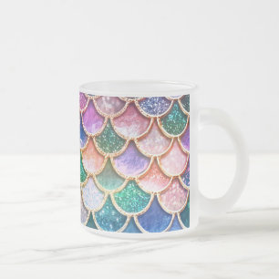 Tasse Givré Parties scintillant de luxe multicolore Mermaid Sc