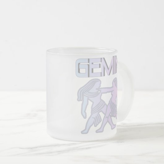 Tasse Givré Pastels de Gémeaux (Devant droit)