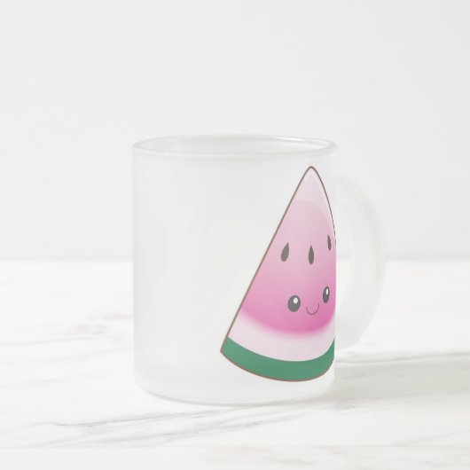 Tasse Givré Pastèque de Kawaii (Devant droit)