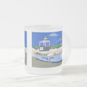 Tasse Givré Patrouille de plage de ville d'océan (Devant droit)