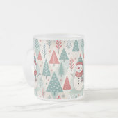 Tasse Givré Pattern Christmas Scandinavian (Devant gauche)
