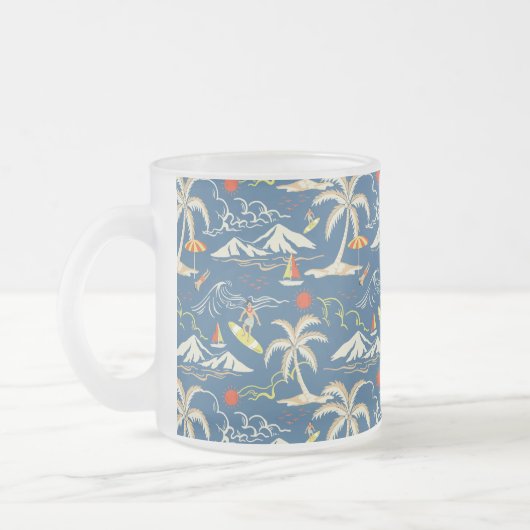 Tasse Givré Patters tropicaux (Gauche)