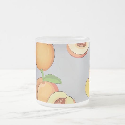 Tasse Givré Peach Pattern 6 (Centre)