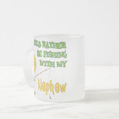 Tasse Givré Pêche avec mon neveu (Devant gauche)