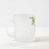 Tasse Givré peinture à éclaboussure, brosse (Gauche)