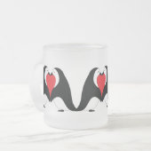 Tasse Givré Penguins Saint-Valentin (Devant gauche)
