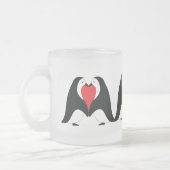 Tasse Givré Penguins Saint-Valentin (Gauche)