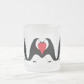 Tasse Givré Penguins Saint-Valentin (Centre)