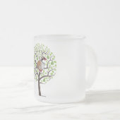 Tasse Givré Perdrix dans un poirier (Devant droit)