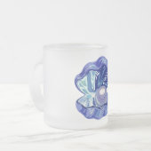 Tasse Givré Perle à l'intérieur d'un coquillage océanique (Devant gauche)