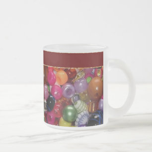 Tasse Givré Perles colorées de bijoux
