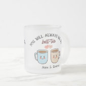 Tasse Givré Personalized Best-Tea Couple   (Devant droit)