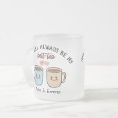 Tasse Givré Personalized Best-Tea Couple   (Devant gauche)
