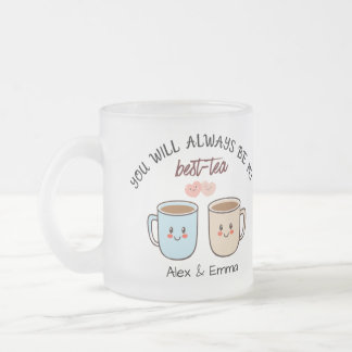Tasse Givré Personalized Best-Tea Couple  