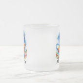 Tasse Givré Personnalisé Fox Couple Names (Centre)